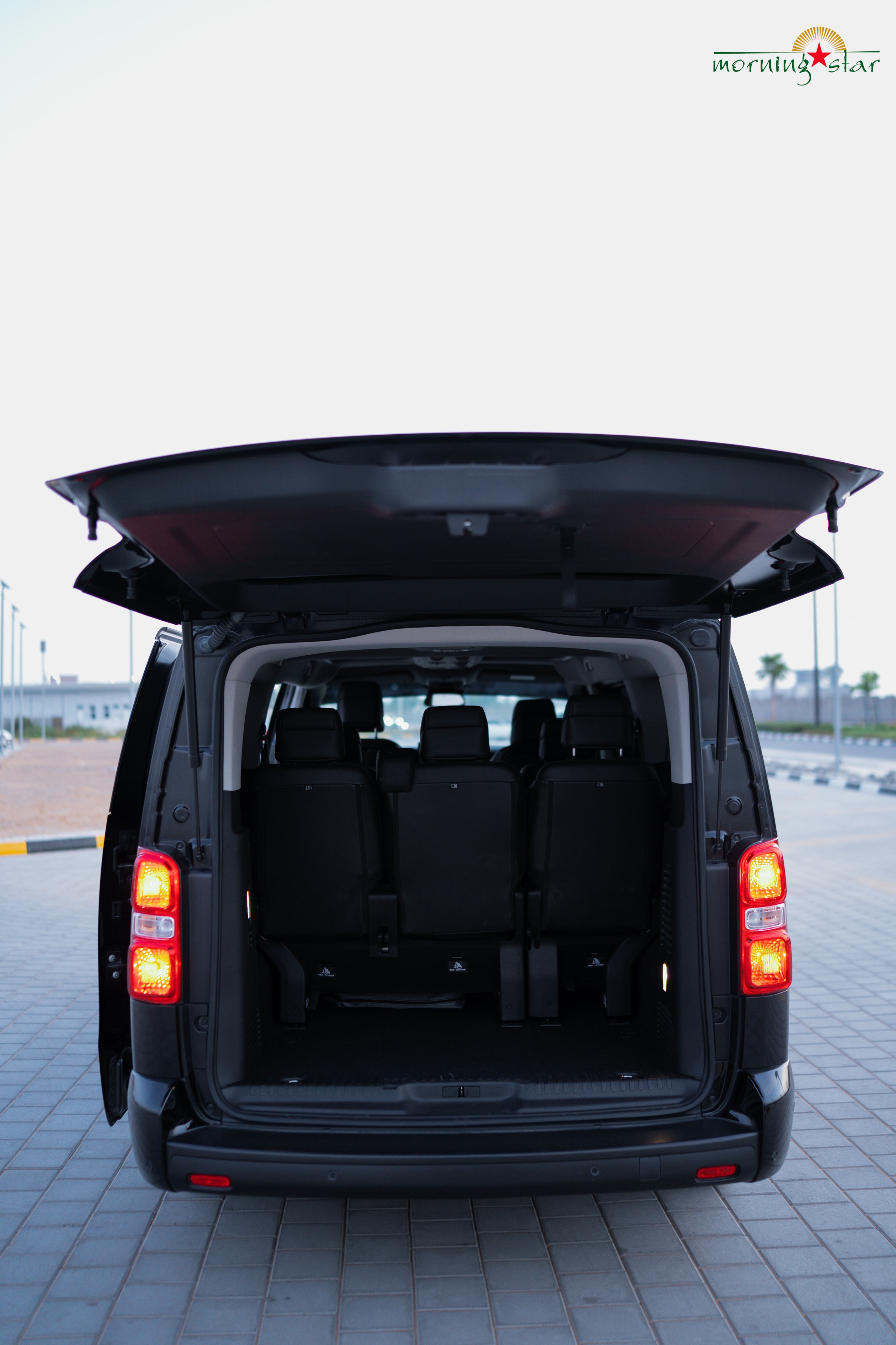 Citroën SpaceTourer boot open rear exterior — Morning Star UAE