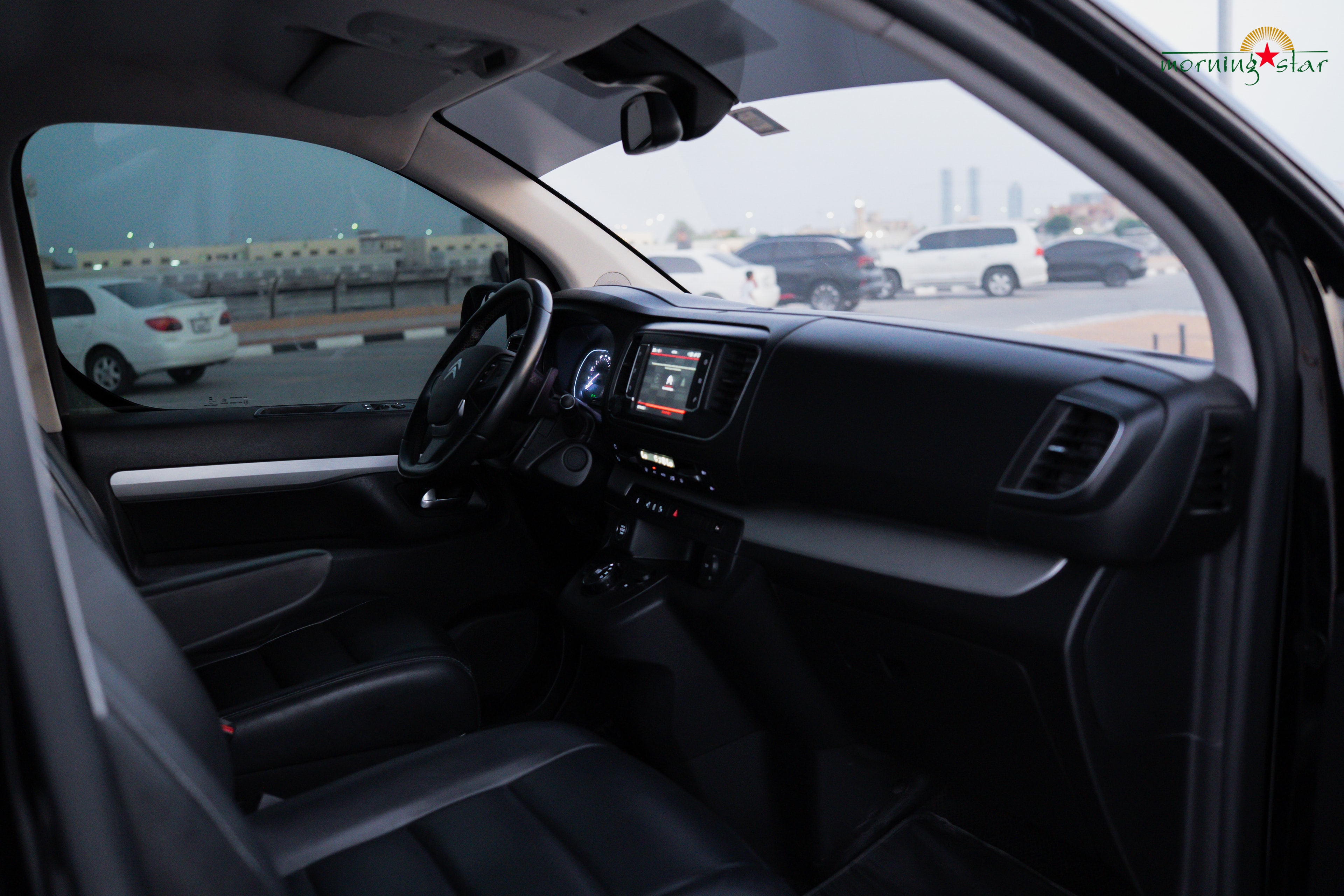 Citroën SpaceTourer interior front night — Morning Star UAE