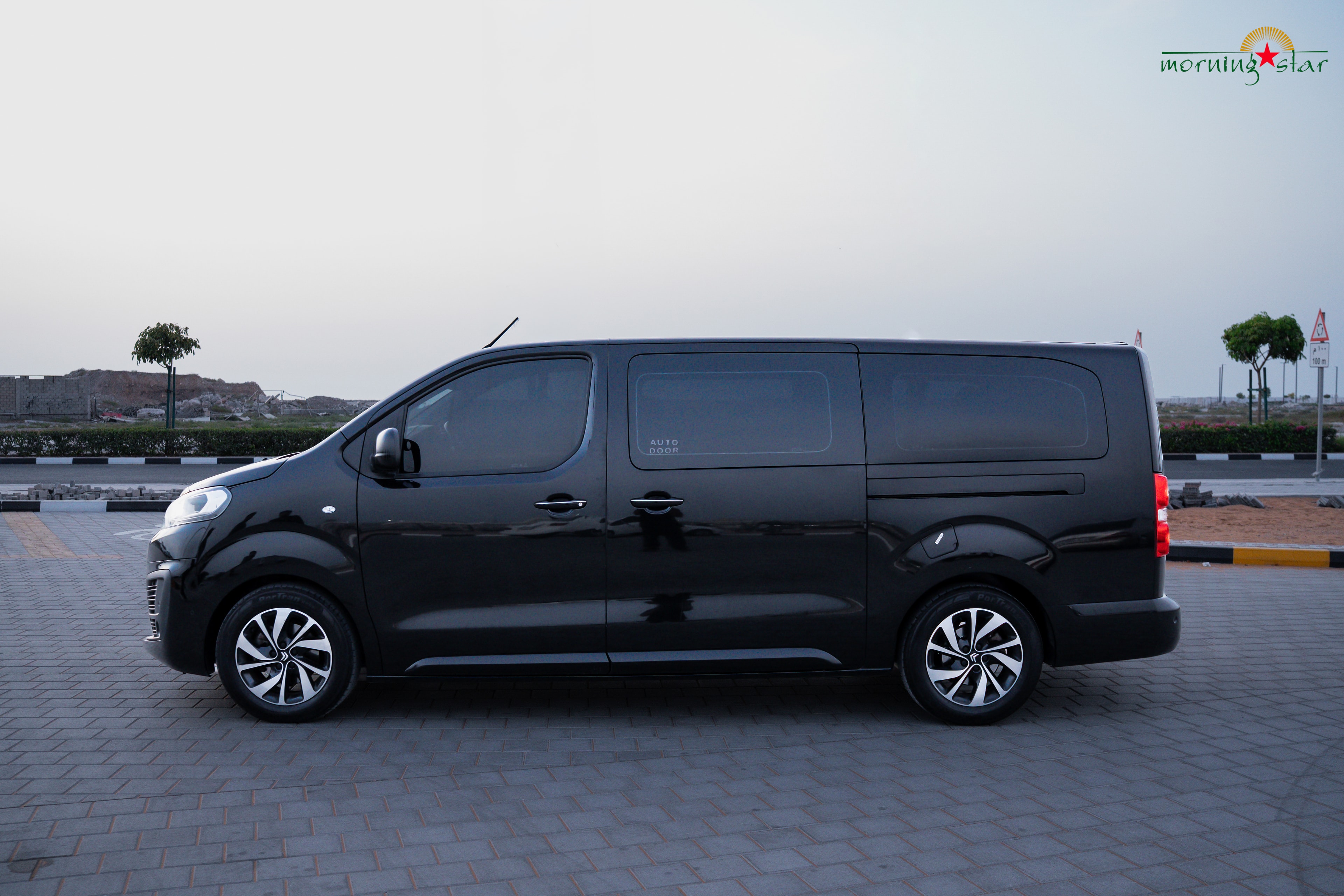 Citroën SpaceTourer side profile dusk — Morning Star UAE