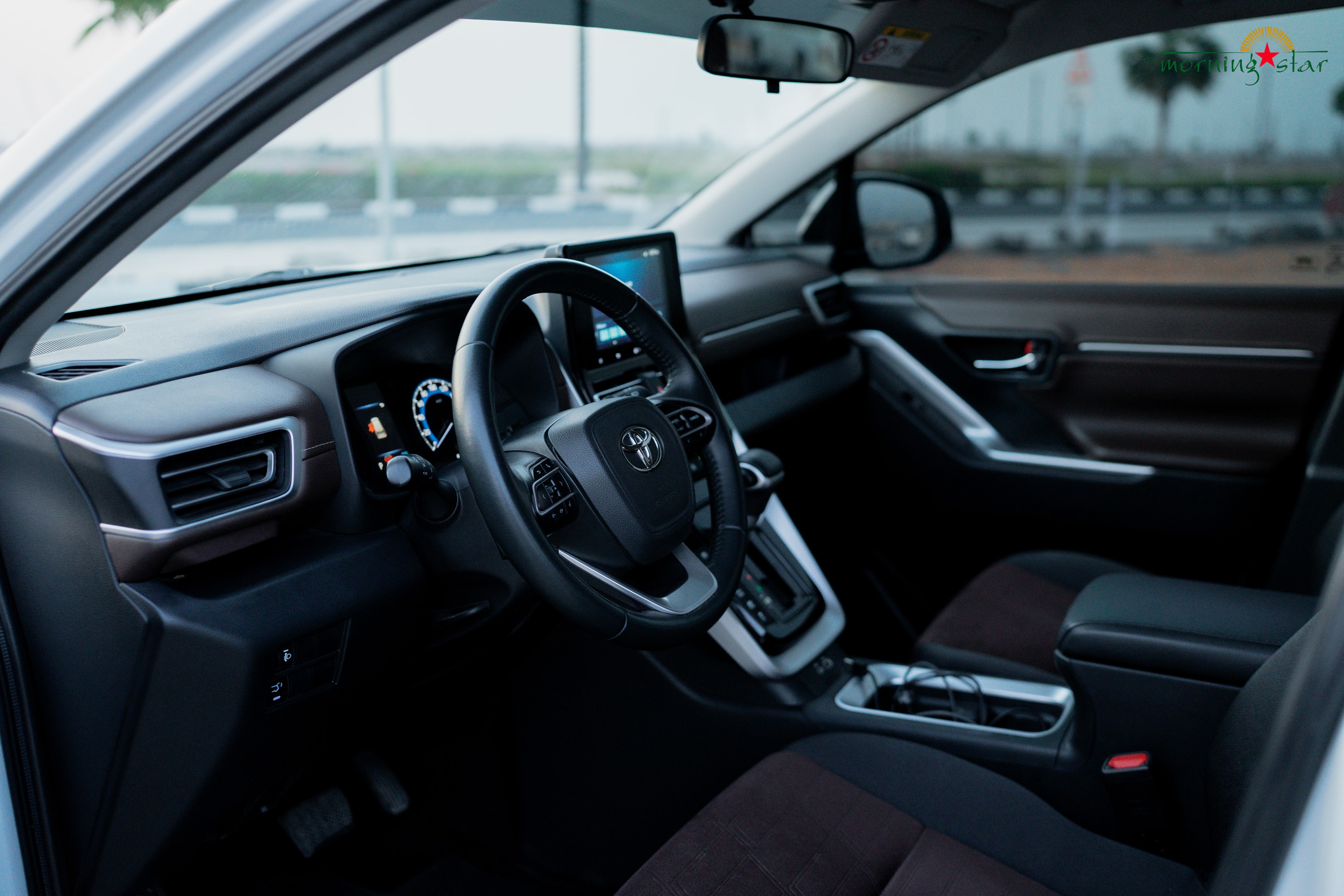 Toyota Innova Hycross dashboard and steering wheel — Morning Star UAE