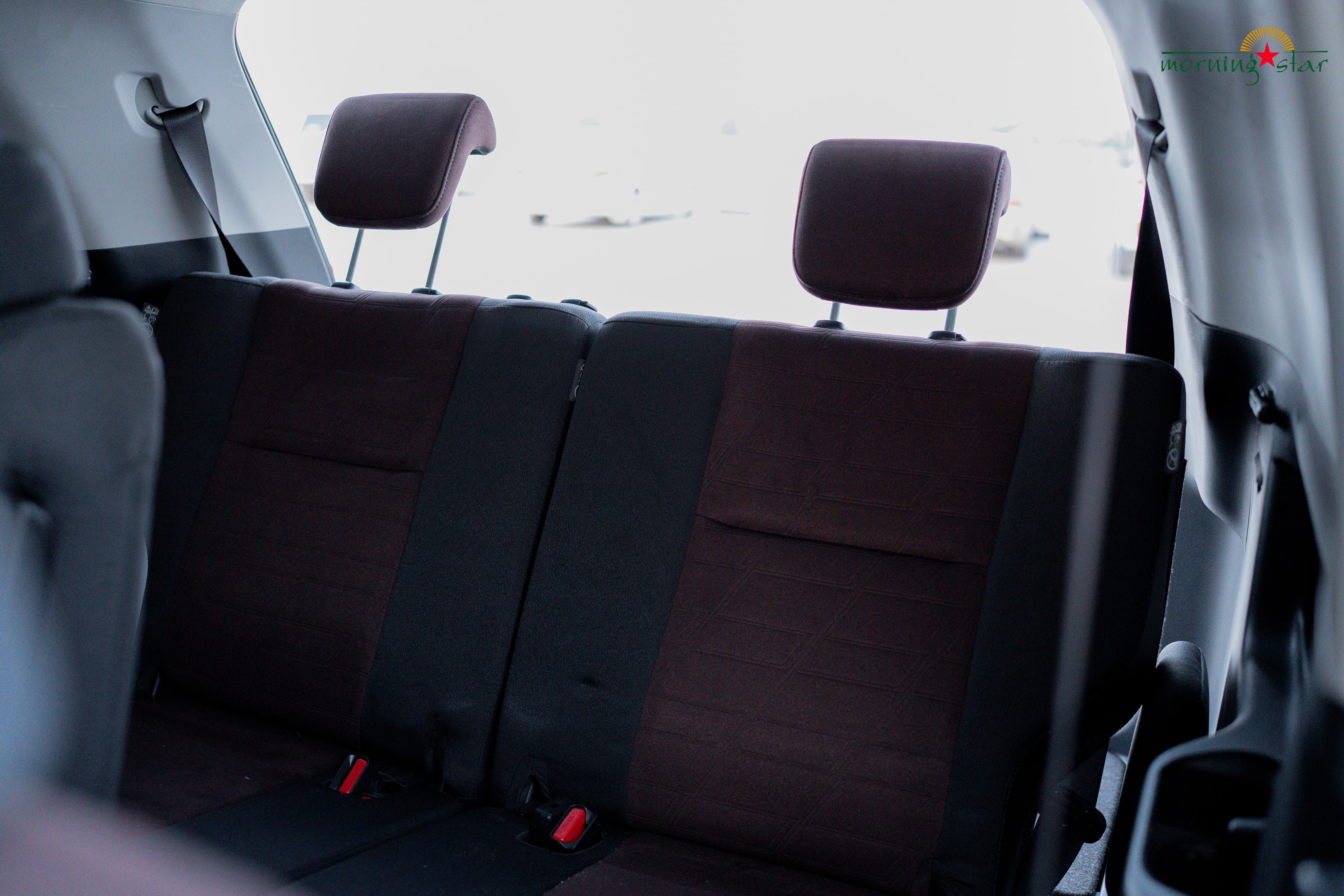 Toyota Innova Hycross rear seats view — Morning Star UAE